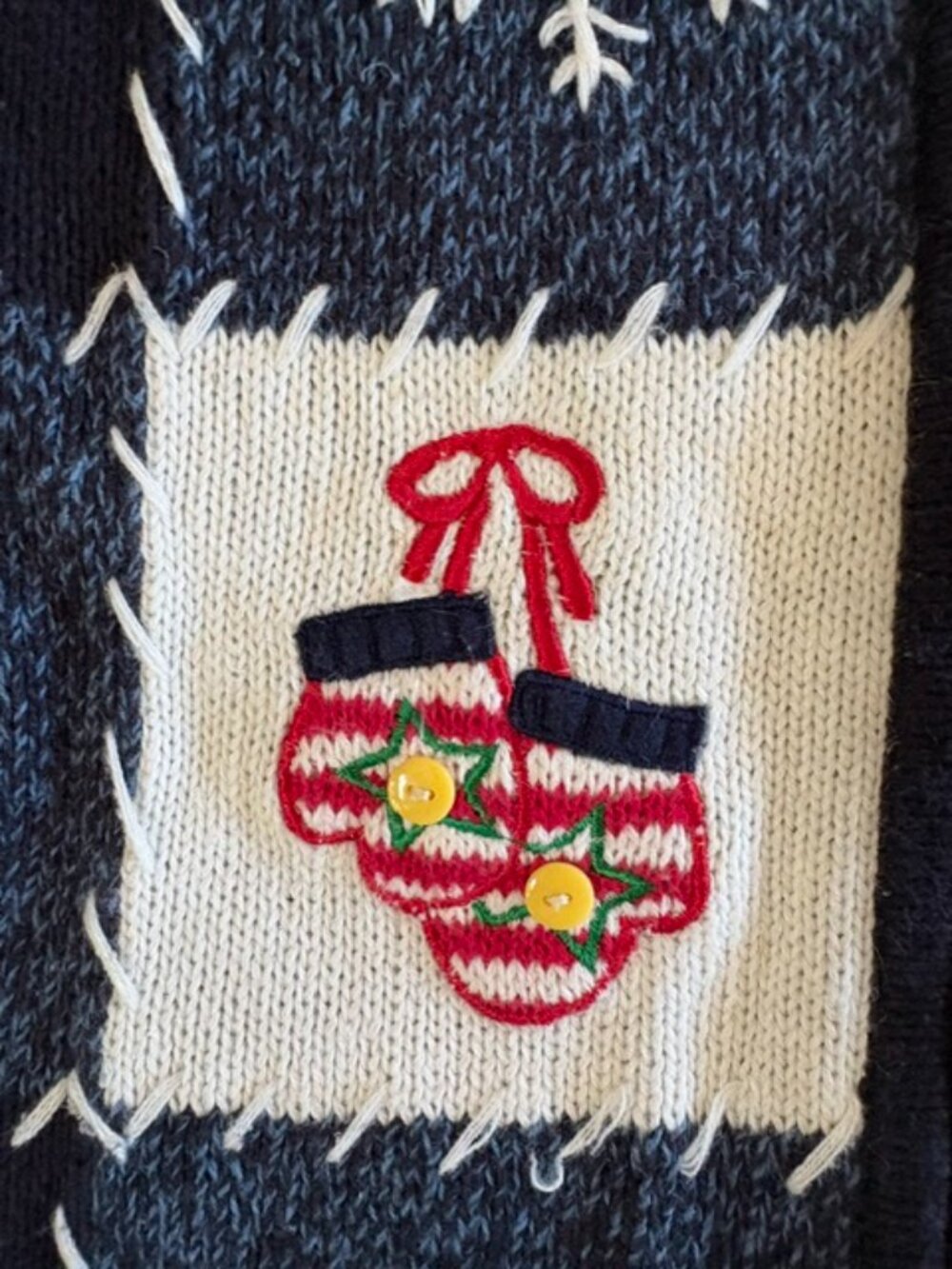 Vintage Pappagallo 80s 90s Cottagecore American Holiday Zip Sweater Vest Small - Picture 4 of 10